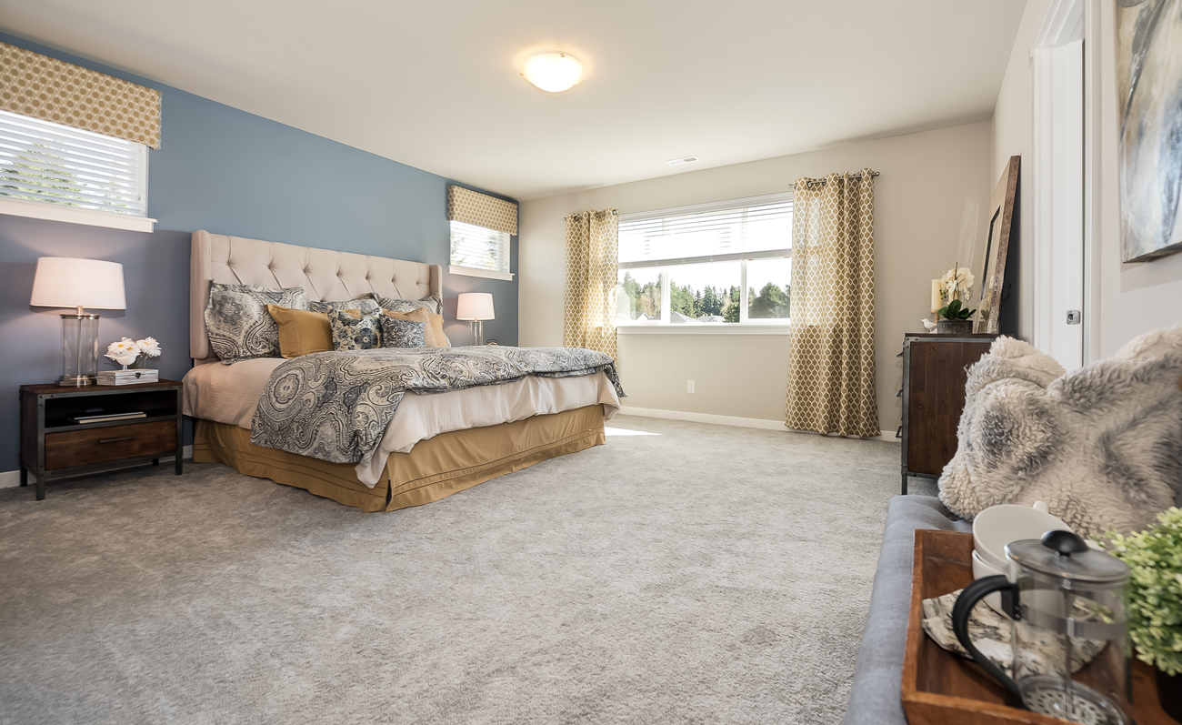 Large and Elegant Master Bedroom Westcott Homes